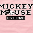 thumbnail image 3 of Mickey & Friends - Mickey Mouse Est 1928 - Toddler And Youth Girls Raglan Graphic T-Shirt, 3 of 4