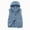 *Navy, variant on VBVC Women's Hooded Sherpa Vest with Pockets , Fleece Button Down Sleeveless Jacket For Women, S-2XL