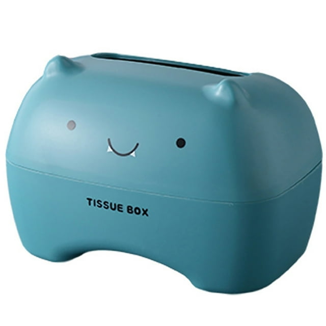 Bangcool Tissue Cover Cute Cartoon Nonslip Facial Tissue Holder Tissue Box Cover for Home