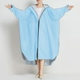 thumbnail image 2 of SHIXIAOO Poncho de Pluie pour Adultes Unisexe Long Imperméable Extérieur avec Capuche Matériau PU Léger à la Mode pour Cyclisme Randonnée Voyage Veste Décontractée pour Femmes Grande Taille Gilet Femme Veste à Capuche Automne, 2 of 4