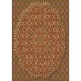 thumbnail image 1 of Ahgly Company Machine Washable Indoor Rectangle Transitional Cinnamon Brown Area Rugs, 6' x 9', 1 of 7