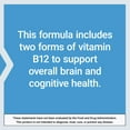 thumbnail image 6 of Life Extension B12 Elite, adenosylcobalamin, methylcobalamin, two active forms for brain health & dopamine production, non-GMO, gluten-free, vegetarian, 60 lozenges, 6 of 10