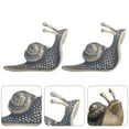 thumbnail image 3 of 2Pcs Escargots Décoratifs en Laiton Adorables Animaux de Compagnie de Thé Multifonctions Accessoires de Thé, 3 of 6