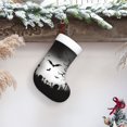 thumbnail image 5 of Cauagu Happy Halloween 1 for Christmas Stockings,1-Pack Large Xmas Stocking Holiday and Farmhouse Stocking Fit for Christmas Holiday Party Decoration(17.7*11 Inch), 5 of 7