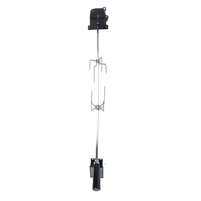 Kit de Gril Électrique Portable, Kit de Gril Rôtissoire BBQ Robuste, Capacité de Charge Élevée de 33,1 Lb, Multifonctionnel, Kit de Gril Rôtissoire BBQ Universel pour Barbecue Extérieur