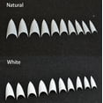thumbnail image 2 of 500Pcs Stiletto French False Fake Acrylic Nail Tips Coffin Nails Long, 2 of 3