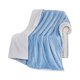 thumbnail image 2 of Manta polar de felpa de doble capa | Manta gruesa de franela de cordero de doble cara | Edredón de invierno suave y cálido para sofá cama | Manta de viaje ligera y acogedora | Gris, azul marino,, 2 of 6