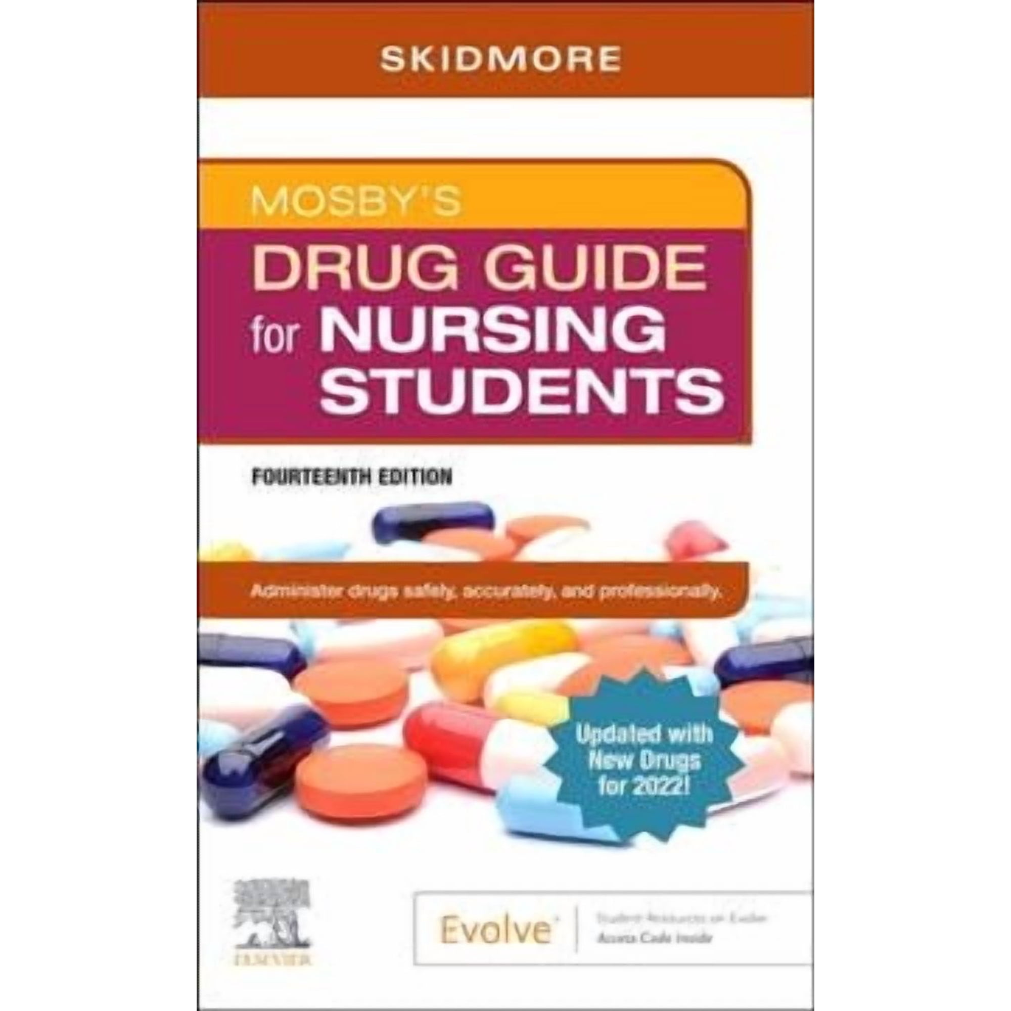 Mosby's Drug Guide for Nursing Students with 2022 Update (Paperback)