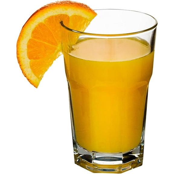 Vikko Drinking Glasses Set of 6 Highball Glass Dishwasher Safe Drinkware, 9 Oz.