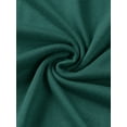 thumbnail image 5 of INSPIRE CHIC Women's High Waisted Pajama Shorts Viscose Comfy Soft Knee Length Long Shorts with Pockets S Green, 5 of 6