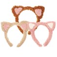 thumbnail image 4 of BRIGHTFUFU 3Ud Accesorios Para El Diademas Con Orejas De En Tela Para Cuidado Facial Y Spa, 4 of 7