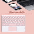 thumbnail image 4 of Amdohai Bluetooth3.0 Wireless Keyboard 78 Keys Rechargeable Keyboard Slim Design Multi-function Shortcut Keys Support Android iOS Windows Green, 4 of 6