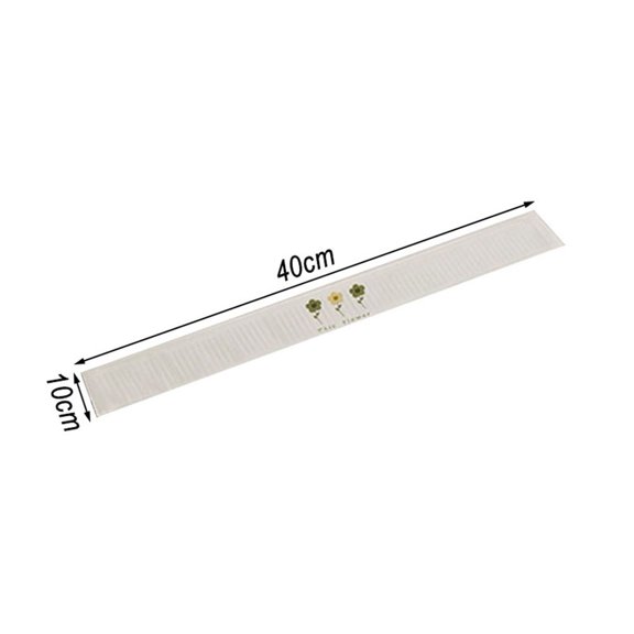 Arkzeo Radiator Covers Made of Breathable Cotton Linen Quick Installation Magnet 40*10cm