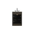 thumbnail image 3 of Elegant Kitchen and Bath Alden 24 Inch Single Bathroom Vanity In Mocha Brown, 3 of 13