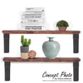 thumbnail image 5 of Ekena Millwork 3"W x 5 1/2"D x 8"H Medium Lawson Wood Vintage Decor Corbel, Weathered Brown, 5 of 6