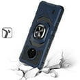 thumbnail image 3 of Kaleidio Case For Nokia C200 [Robotic Hybrid] Rugged Shockproof [Ring Stand] Magnetic Armor Impact Cover [Blue/Black], 3 of 3