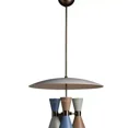 thumbnail image 3 of Mid Century Ceiling Fixture Pendant Light Modern Brass Sputnik chandelier Color, 3 of 5