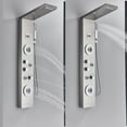 thumbnail image 3 of CES Stainless Steel Shower Panel Tower System Rain&Waterfall Massage Jet Sprayer Tap, 3 of 8