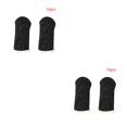 thumbnail image 4 of Matsuzay 10 Uds. Fundas para los dedos, controlador de juego móvil, antideslizante, a prueba de sudor, funda protectora para las yemas de los dedos, blanco negro 2piezas, 4 of 5