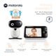 thumbnail image 3 of Motorola Baby Monitor PIP1510 Connect - Monitor de bebé con video WiFi de 5" con cámara, montaje en pared, HD 1080p - Aplicación para teléfono inteligente para guardería, alcance de 1000 pies, audio b, 3 of 5