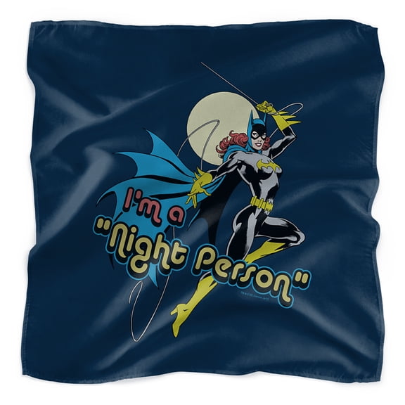 Batgirl Night Person Bandana (21 in x 21 in)