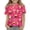 Pink, variant on Cute Tops for Kids Girls Size 7-8 Short Sleeve Funny Animal Graphic Tween Girls Trendy Clothes Tee Shirts Summer Trendy Soft Kids Clothes Crew Neck T-Shirts Purple