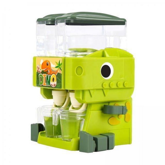 2xMini Juguete Dispensador De Agua Para Niños, Tanques De Agua Duales, Juguete De Cocina En Miniatura De Escritorio, Verde 2 piezas