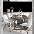 thumbnail image 3 of DEWOO 10 Sheets Thicker Herringbone Peel and Stick Backsplash, 11.5”×9” Stick on Wall Tiles, Self Adhesive Tile Sticker for Kitchen Backsplash and Bathroom, Black, 3 of 15