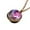 B, variant on Christmas Gifts Moocorvic Necklace Necklace Luminous Double-sided Dome Planetary Necklace Pendant Luminous Double-sided Ball Universe Couple Chain Luminous Souvenir Couple Necklace