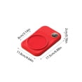 thumbnail image 3 of Meitianfacai Winter Heating Cup Mat Three Speed Temperature Adjustment Constant Temperature Cup Mat 8 Hours Automatic Power Off Warm Cup Mat Winter Gift Coffee Cup Mat, Red, 3 of 7