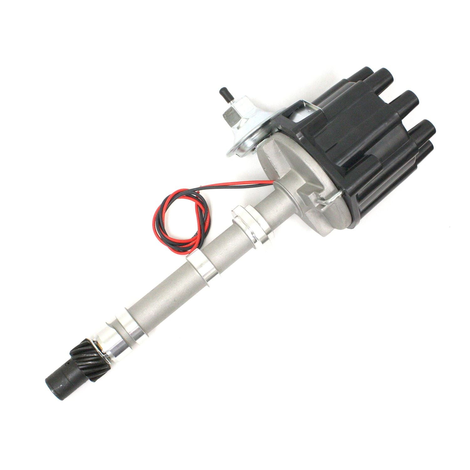 Pertronix D104600 Distributor Cast For Chevy SB/BB blk cap