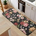 thumbnail image 5 of Pioneer Flower Floral Print Pattern Kitchen Rug Mat,Kitchen Runner Rugs Non Skid Washable,Decorative Kitchen Floor Mats for Kitchen,Sink,Laundry,17"x47.2", 5 of 7