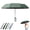 Green, variant on Umbremo Umbrella, Automatic Folding Umbrella with Ring Buckle Handle, Reinforced Wind-Resistant Frame, Compact Travel Umbrella for Rain and Sun, Commuting, Walking and Outdoor Trips