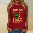 thumbnail image 2 of Women Casual Plus Size Tank Tee Graphics ShirtT-Shirt Round Neck Sleeveless Loose T Shirts, 2 of 4