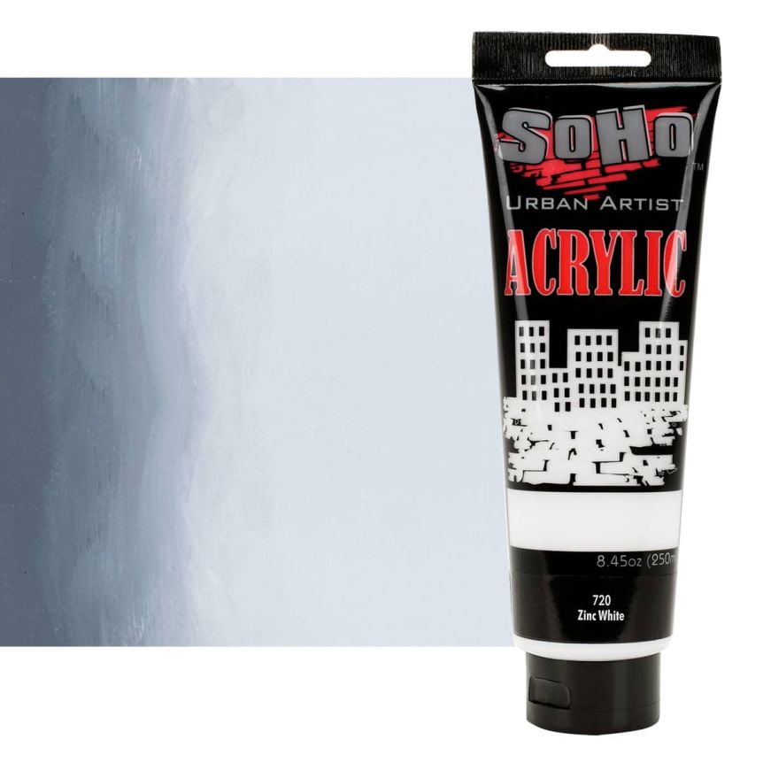SoHo Urban Artist Acrylic Paint Thick, Rich, WaterResistant, Heavy