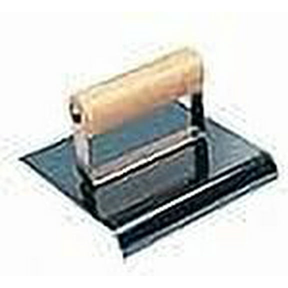 2 Set. Kraft Tool CF577 1/2-Inch Radius Blue Steel Hand Edger with Wood Handle, 6 x 6-Inch