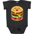 thumbnail image 3 of Inktastic Hamburger Kawaii Boys or Girls Baby Bodysuit, 3 of 5