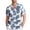 08-White, variant on IWRICH Hawaiian Shirts for Men Printed Casual Short Sleeve Button down Shirts Summer Floral Holiday Beach Shirts 08-White XL