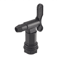 thumbnail image 2 of 2 Set Drum Spigot Faucet Pail Taps with Gasket Plastic Construction Materials NPT Connection for Gallon Drums, 2 of 10