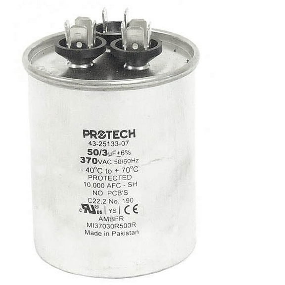 43-101665-14 - OEM Rheem Upgraded Replacement Capacitor 50/3 uf 370vac