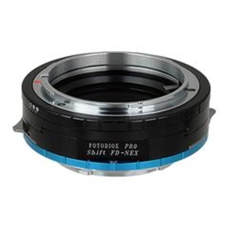 Fotodiox FD-SnyE-P-Shift Shift Lens Mount Adapter - Canon FD & FL 35 mm SLR Lens To Sony Alpha E-Mount Mirrorless Camera Body