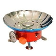 thumbnail image 1 of KONTONTY Réchaud de Camping Portable en Alliage d'Aluminium pour Cuisine Extérieure avec Design Coupe-Vent Multi 6.5x4 Pouces, 1 of 8