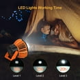 thumbnail image 4 of Camping Tent Fan with LED Lantern, Camp Fan Rechargeable, 5200mAh Battery Hanging 360° Adjustment Power Bank Fan with Remote Control for Camping Fishing Outdoor Use, 4 of 13
