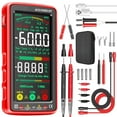 thumbnail image 5 of Multimeter Tester Color LCD TRMS Auto-Ranging 6000 Counts Voltmeter Smart Rechargeable Meter Measures AC/DC Current,NCV,Voltage,Ohm,Amp,Resistance,Diodes,Countinuity,Capacitance,Temperature, 5 of 6