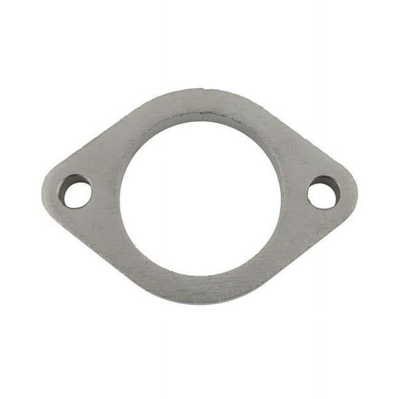 2.25 in. 2-Bolt Stainless Steel Exhaust Flanges, Natural