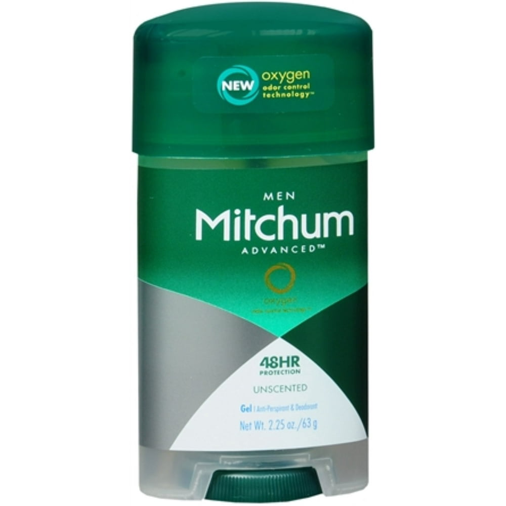Mitchum Power Gel AntiPerspirant Deodorant Unscented 2.25 oz (Pack of 3)