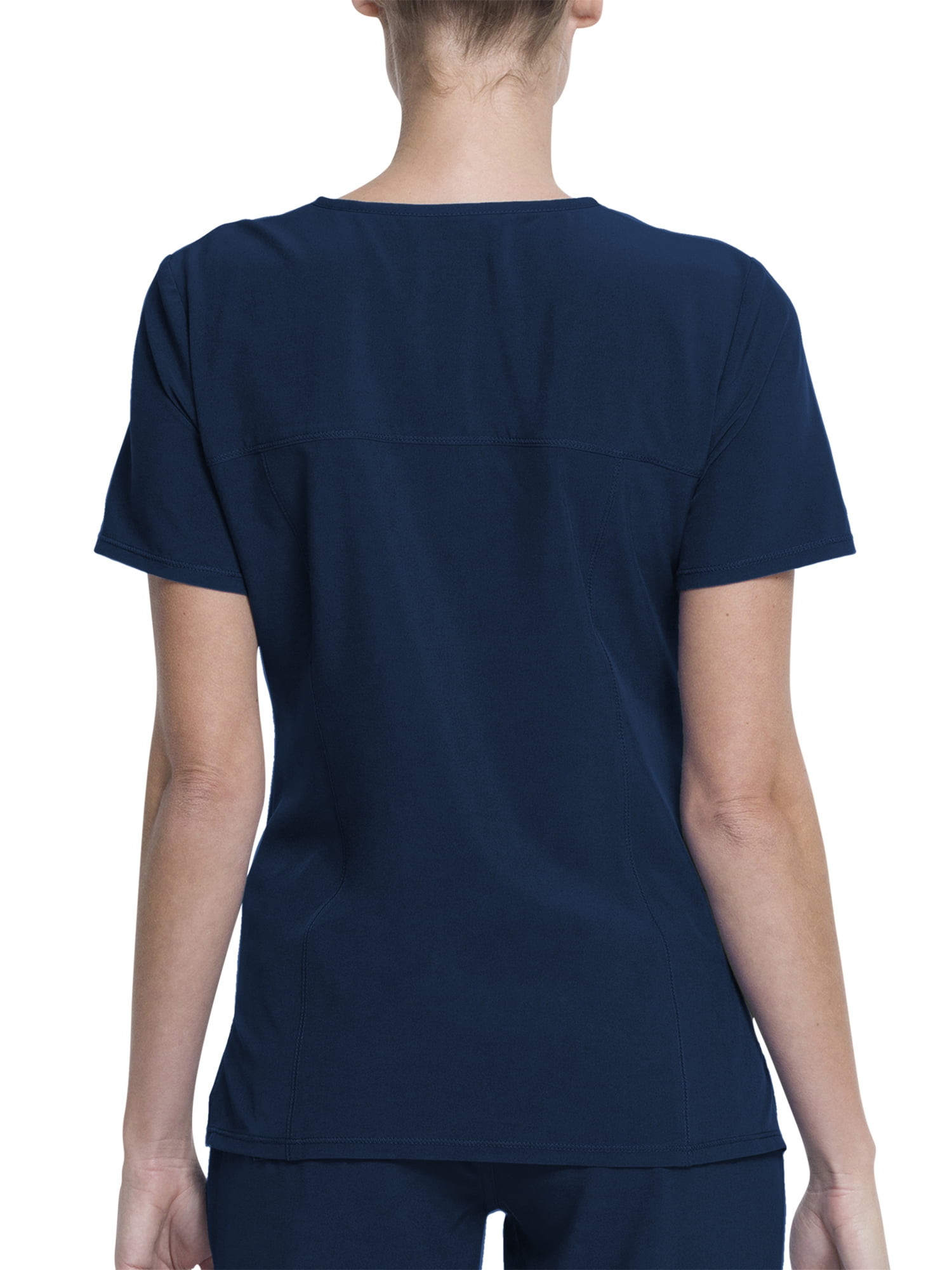 Scrubstar Women's Fashion Premium Performance Mock Wrap Scrub Top