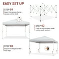 thumbnail image 2 of 10x10ft Easy Pop-Up Canopy, 2 of 6