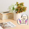thumbnail image 4 of Heart-Shaped Acrylic Keepsake "I Have An Angel In Heaven" Memorial Gift Indoor & Outdoor Use Various Room Types Condolence Gift For Grandma'S Passing, 4 of 6