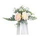 thumbnail image 2 of Guirnalda artificial con rosas y cinta para decoración de bodas Decoraciones de boda naranja amarillo claro, 2 of 2
